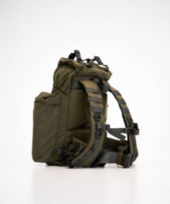 a back pack with a backpack attached to it.